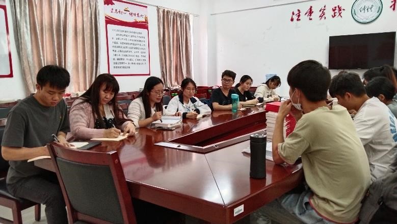 学习李希同志在永利y23455调研讲话——化学化工学院学生党支部四月份主题学习教育活动